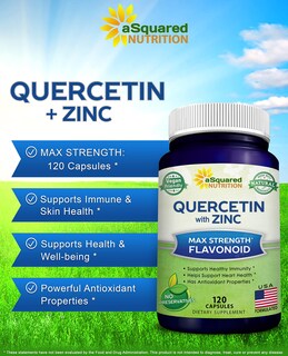 Foto 2 | Foto 2 | Suplemento De Quercetina De Squared Nutrition 1000 Mg Con Zinc 120 Cápsulas - Venta Internacional.