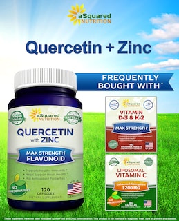 Foto 5 | Foto 5 | Suplemento De Quercetina De Squared Nutrition 1000 Mg Con Zinc 120 Cápsulas - Venta Internacional.