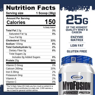 Foto 2 | Foto 2 | Proteína Gaspari Nutrition Myofusion Advanced Vainilla Ice Cream 1,81 Kg - Venta Internacional