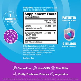 Foto 4 | Foto 4 | Probiotic Digestive Advantage Digestive Health 60 Cápsulas - Venta Internacional.