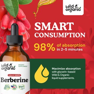 Foto 4 | Foto 4 | Suplemento En Gotas De Berberina Salvaje Y Orgánica 500 Mg 120 Ml - Venta Internacional.