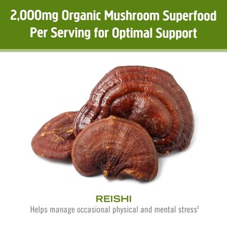 Foto 4 | Foto 4 | Suplemento Om Superalimento De Hongos Reishi En Polvo 100 Porciones - Venta Internacional.