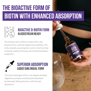 Foto 5 | Foto 5 | Suplemento Triquetra Health Biotina De 10 000 Mcg Para Mujeres 60 Ml - Venta Internacional.