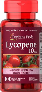 Foto 1 | Foto 1 | Suplemento De Licopeno Premium Puritan's Pride 10 Mg 100 Cápsulas Blandas - Venta Internacional.