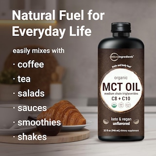 Foto 5 | Foto 5 | Aceite Mct Micro Ingredients Orgánico 946 Ml 100% Coco Virgen - Venta Internacional.