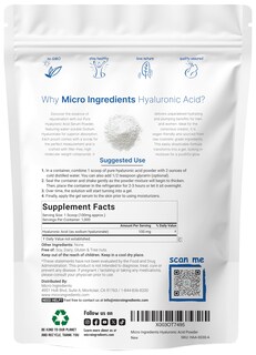 Foto 2 | Foto 2 | Sérum En Polvo Con Microingredientes Ácido Hialurónico 100 G - Venta Internacional.