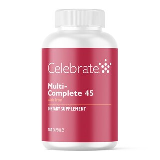 Foto 1 | Foto 1 | Suplemento Celebrate Vitamins Multicomplete 45 Mg De Hierro 180 Cápsulas - Venta Internacional.