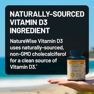 Foto 4 | Foto 4 | Suplemento Naturewise De Vitamina D3 De 1000 Ui Para 200 Días 200 Unidades - Venta Internacional.