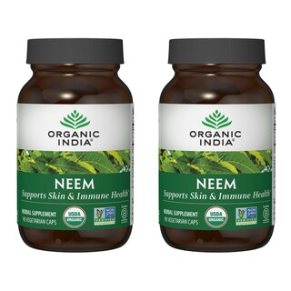 Foto 1 | Foto 1 | Suplemento Organic India Neem Leaf 90 Cápsulas (paquete De 2) - Venta Internacional.