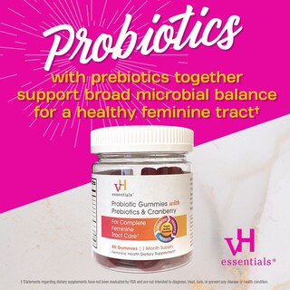 Foto 5 | Foto 5 | Gomitas Probióticas Supplement Vh Essentials 60 Unidades - Venta Internacional.