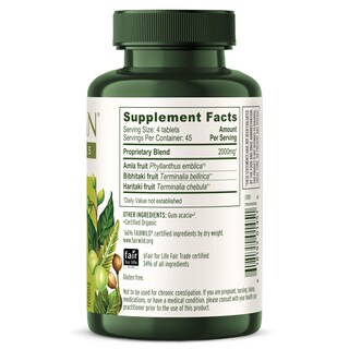 Foto 3 | Foto 3 | Triphala Tablets Banyan Botanicals Organic 180 Comprimidos - Venta Internacional.
