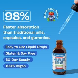 Foto 3 | Foto 3 | Suplemento Líquido De Citrato De Magnesio En Gotas 150 Mg 60 Ml Vegano - Venta Internacional.