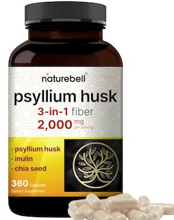 Foto 1 | Foto 1 | Suplemento Naturebell En Cápsulas De Cáscara De Psyllium 2000 Mg 360 Unidades - Venta Internacional.