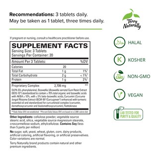 Foto 2 | Foto 2 | Suplemento Terry Naturally Curamin 60 Capsulas - Venta Internacional