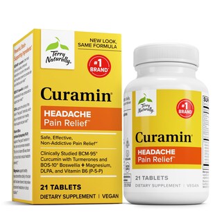 Foto 1 | Foto 1 | Suplemento Terry Naturally Curamin Headache 21 Capsulas - Venta Internacional
