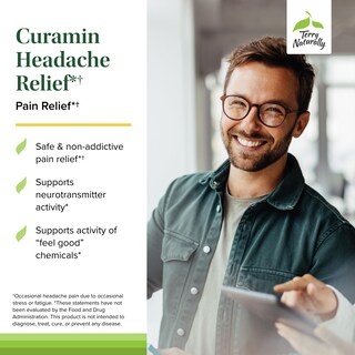 Foto 3 | Foto 3 | Suplemento Terry Naturally Curamin Headache 21 Capsulas - Venta Internacional