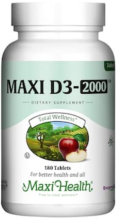 Foto 1 | Foto 1 | Suplemento Alimenticio Maxi Health Vitamina D3 180 Capsulas - Venta Internacional