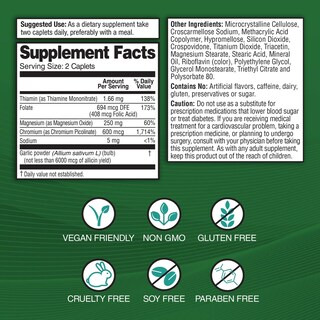 Foto 2 | Foto 2 | Suplemento Extracto de Ajo 6000 mcg de Alicina 60 Cápsulas - Venta Internacional