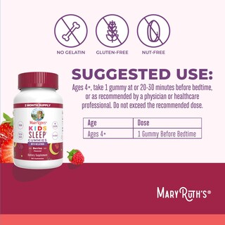 Foto 3 | Foto 3 | Melatonina para Niños Maryruth Organics 60 Gomitas- Venta Internacional