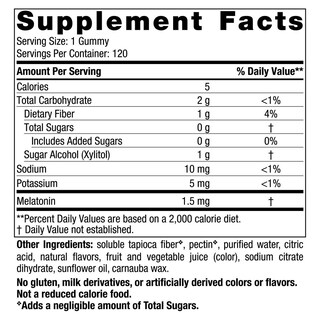 Foto 2 | Foto 2 | Gomitas de Melatonina Nordic Naturals 1.5 mg 120 Unidades - Venta Internacional
