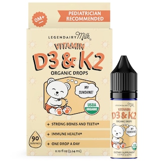 Foto 1 | Foto 1 | Gotas Líquidas Legendairy Milk de Vitamina D3 y K2 90 Porciones - Venta Internacional
