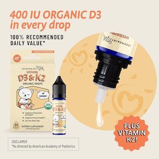 Foto 4 | Foto 4 | Gotas Líquidas Legendairy Milk de Vitamina D3 y K2 90 Porciones - Venta Internacional