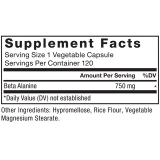 Foto 2 | Foto 2 | Suplemento Alimenticio Force Factor Beta-Alanina 120 cápsulas - Venta Internacional