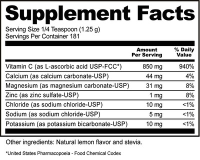 Foto 4 | Foto 4 | Suplemento Nutribiotic Lemon Electro-c Vitamina C 850 mg 240 ml - Venta Internacional