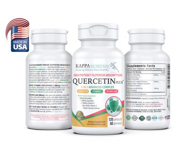 Foto 2 | Foto 2 | Suplemento Alimenticio Kappa Nutrition Quercetin Plus 120 Cápsulas - Venta Internacional