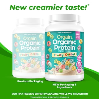 Foto 3 | Foto 3 | Suplemento Alimenticio Protein Powder Orgain Orgain Cereal Afrutado Vegano Orgánico 920 G - Venta Internacional