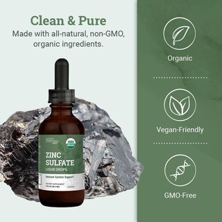 Foto 4 | Foto 4 | Suplemento de Sulfato de Zinc Líquido Earth Harmony Naturals 59.2 ml - Venta Internacional