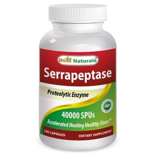 Foto 1 | Foto 1 | Suplemento Best Naturals Serrapeptase 40000 SPU 180 Cápsulas - Venta Internacional