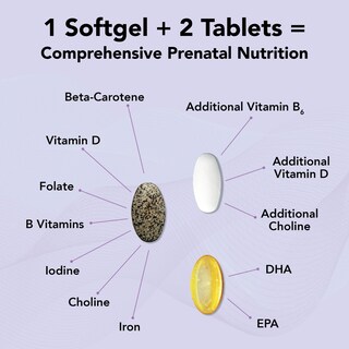 Foto 3 | Foto 3 | Suplemento Vitamínico Prenatal Theralogix Theranatal Complete - Venta Internacional.