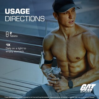 Foto 3 | Foto 3 | Suplemento Alimenticio Gat Sport Testrol 60 Cápsulas - Venta Internacional
