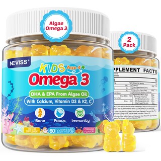 Foto 1 | Foto 1 | Complementa Las Gomitas Omega 3 De Neviss Kids Con Calcio  Vitamina D3 Y K2 - Venta Internacional.