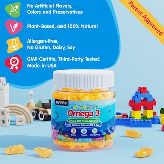 Foto 7 | Foto 7 | Complementa Las Gomitas Omega 3 De Neviss Kids Con Calcio  Vitamina D3 Y K2 - Venta Internacional.