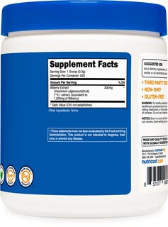 Foto 5 | Foto 5 | Suplemento Alimenticio Nutricost Arándano 250 g - Venta Internacional
