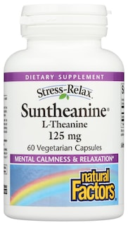 Foto 1 | Foto 1 | Suplemento Natural Factors Stress-relax Suntheanine L-teanina 125 Mg 60 Cápsulas - Venta Internacional.