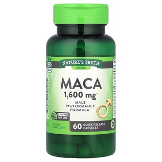 Foto 1 | Foto 1 | Suplemento Nature's Truth Maca 1600 Mg 60 Cápsulas De Liberación Rápida - Venta Internacional.