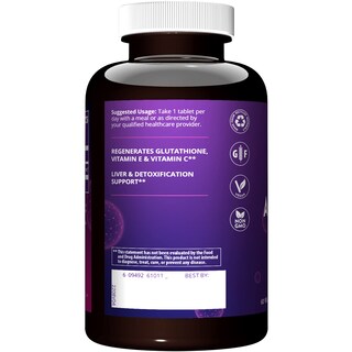 Foto 3 | Foto 3 | Suplemento De Ácido Alfa Lipoico Mrm Nutrition 300 Mg Ala 60 Comprimidos - Venta Internacional.