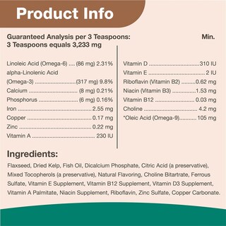 Foto 7 | Foto 7 | Suplemento Naturvet Kelp Help Plus Omegas Para Perros Y Gatos - Venta Internacional.