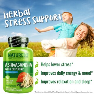 Foto 6 | Foto 6 | Suplemento Naturelo De Raíz Orgánica De Ashwagandha 90 Cápsulas Veganas - Venta Internacional.