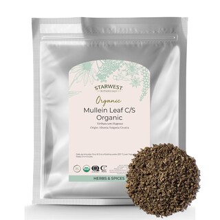 Foto 1 | Foto 1 | Té Seco De Hojas De Gordolobo Starwest Botanicals Bolsa Orgánica De 454 G - Venta Internacional.