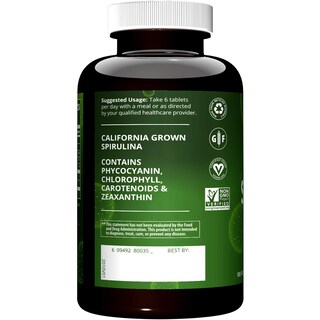 Foto 3 | Foto 3 | Suplemento Mrm Nutrition Tabletas De Espirulina 30 Porciones - Venta Internacional.