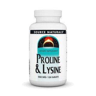 Foto 1 | Foto 1 | Supplement Source Naturals Prolina Y Lisina 550 Mg 120 Comprimidos - Venta Internacional.