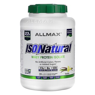 Foto 1 | Foto 1 | Proteína De Suero Aislada Allmax Isonatural Vainilla 2 27 Kg - Venta Internacional.