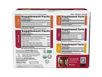 Foto 3 | Foto 3 | Supplement Organic India Digestive Support Suministro De 30 Días - Venta Internacional.