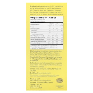 Foto 2 | Foto 2 | Suplemento Catalo Children's Liquid Calcium Con Magnesio Y Zinc - Venta Internacional.