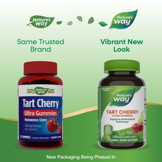 Foto 2 | Foto 2 | Suplemento Nature's Way Tart Cherry Ultra Gomies 75 Unidades - Venta Internacional.
