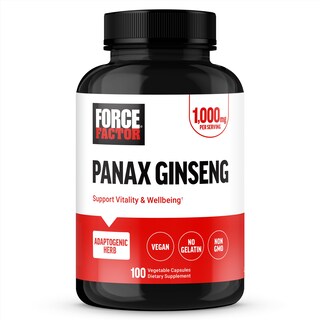 Foto 1 | Foto 1 | Suplemento Force Factor Panax Ginseng 100 Cápsulas - Venta Internacional.